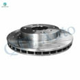 thumbnail image 3 of Set of 6 Front 260mm Drilled Slotted Brake Disc Rotors-Ceramic Brake Pad Kit For 1998-2002 Honda Accord, 3 of 8