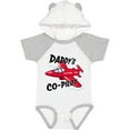 thumbnail image 3 of Inktastic Daddys Co-pilot for Fathers Day Boys or Girls Baby Bodysuit, 3 of 5