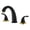 Black&Gold, variant on High Flow 2 Handle Deck Mounted Roman Tub Faucet with Valve,Chrome Finish