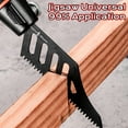 thumbnail image 3 of 10 Hojas De Sierra Para Cortar Esquinas De 90 Grados, Hojas De Sierra Irregulares Para Tableros De Fibra De Madera Y Plástico, 10 Uds., 3 of 7