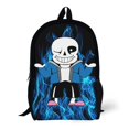 thumbnail image 4 of Undertale Sans Backpack 17 Inch Shoulder Bag Sturdy Laptop Backpack Daypack for Men Women Travel School, 4 of 8