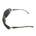 thumbnail image 6 of Apple Bottoms Womens Rectangle Plastic Sunglass Black Tortoise, Smoke Lens #8 2, 6 of 6