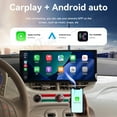 thumbnail image 5 of SNATEEN 12.3 inch Carplay Screen/Radio/Multimedia Player for Fiat 500 2007-2024 Models Universal Car Navigation/GPS Upgrade Headunit Android Display 1080P Touch Screen Replace System, 5 of 16
