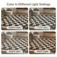 thumbnail image 7 of ODIKA 6'x9' Washable Area Rug Non-Slip, Easy Care, Checkered Southwestern With Diamond Motifs And Geometric Border for Family Room, Living Room, Master Bedroom, 7 of 7