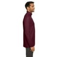 thumbnail image 3 of Men's Fusion ChromaSoft™ Pique Quarter-Zip - BURGUNDY - 2XL, 3 of 3