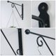 thumbnail image 4 of KAKOWELY Soporte De Pared En Hierro Negro Para Colgar Plantas Lámparas Y Otros Accesorios, 4 of 6