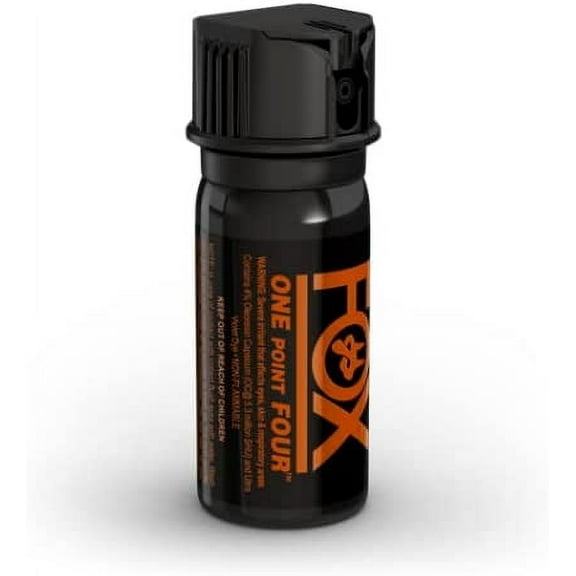 Fox Labs One Point Four Stream Pepper Spray Aerosol 4% OC 2 oz