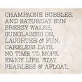 thumbnail image 3 of SD Graphics Studio 14x12 Black Modern Framed Museum Art Print Titled - Champagne Bubbles, 3 of 5