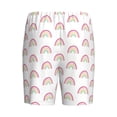 thumbnail image 7 of Daiia Rainbow Mens Woven Stretch Pajama Short,Short Pajama Pants-4X-Large, 7 of 7