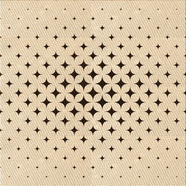 Ahgly Company Tapis d'Intérieur Lavable en Machine Carré Transitionnel Pérun Brun, 7 Pieds Carré