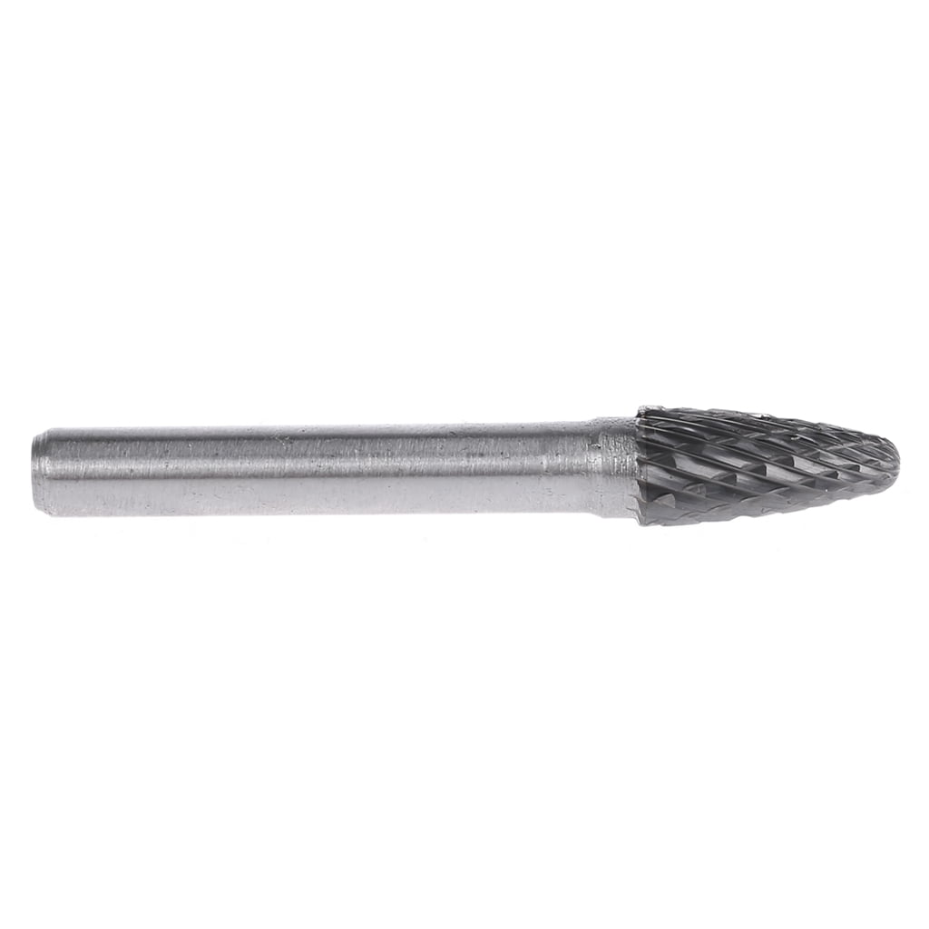 Type 8mm Head Tungsten Carbide Rotary Tool Burr Die Grinder Drill Bit 6mm Shank 