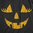thumbnail image 2 of Mens Wacky Wendy Pumpkin T Shirt Funny Halloween Jack O Lantern Crazy Smile Tee for Guys Graphic Tees, 2 of 7