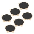 thumbnail image 3 of 10pcs Mini Tableaux Noirs de Contreplaqué de Peuplier avec Support Pliable pour Mariage, 3 of 7