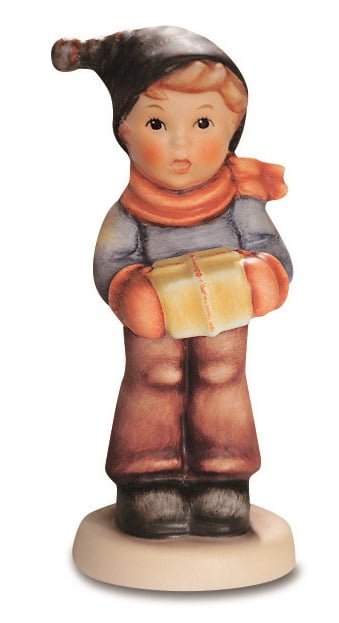 M I Hummel For Me Child Holding A Present German Porcelain Figurine Walmart Com Walmart Com