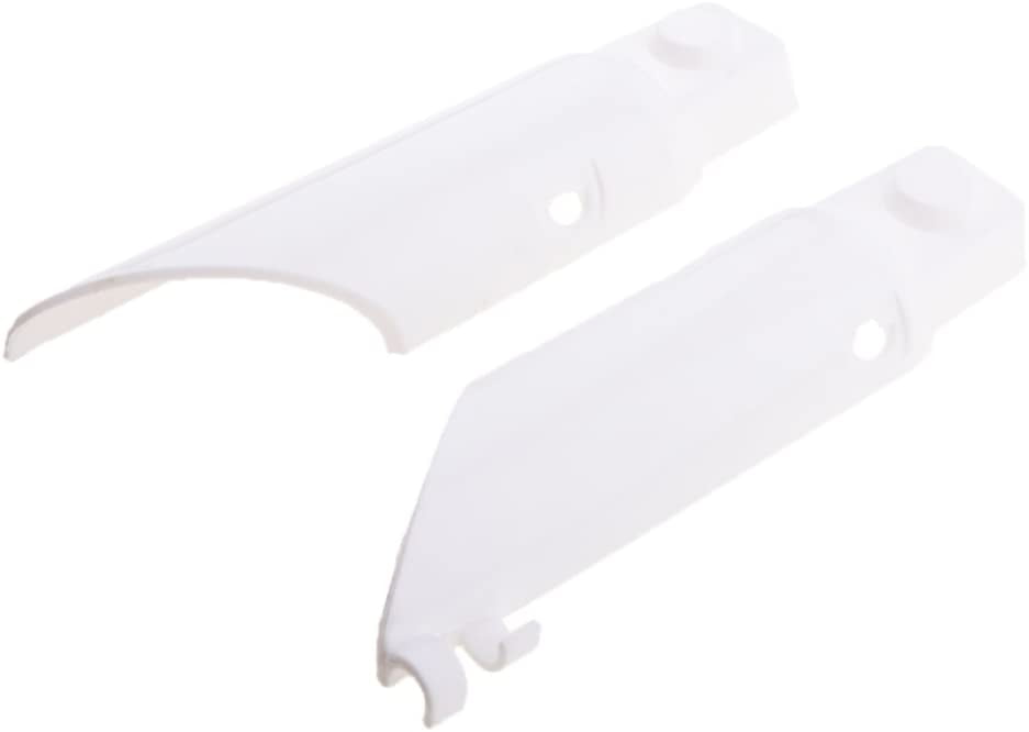 White Motorcycle Fork Guard Forks Cover Set for Honda CRF50 CRF 50