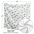 thumbnail image 4 of Sweet Jojo Designs Construction Truck Green Blue and White Swaddle Blanket, 4 of 6