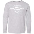 thumbnail image 3 of Inktastic Life Behind Bars Bmx Long Sleeve Youth T-Shirt, 3 of 5