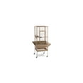 thumbnail image 7 of HomeStock Mid-Century Marvel Bird Cage with Retro-Inspired Design, Durable Construction, Spacious Interior, and Elegant Finish for Stylish-Color:Coco, 7 of 7
