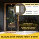 thumbnail image 2 of Puerta mosquitera magnética Iduontis 40"x84" compatible con puertas de 38x82", 2 of 6