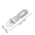 thumbnail image 2 of FUTUREORYY 20Pcs Security Clasp Latch for Outdoor Use on Pet Cages and Gates, 2 of 7