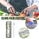 thumbnail image 2 of Food Wrap Dispenser Plastic Cutter Foil Cling Film Storage Holder, 2 of 7