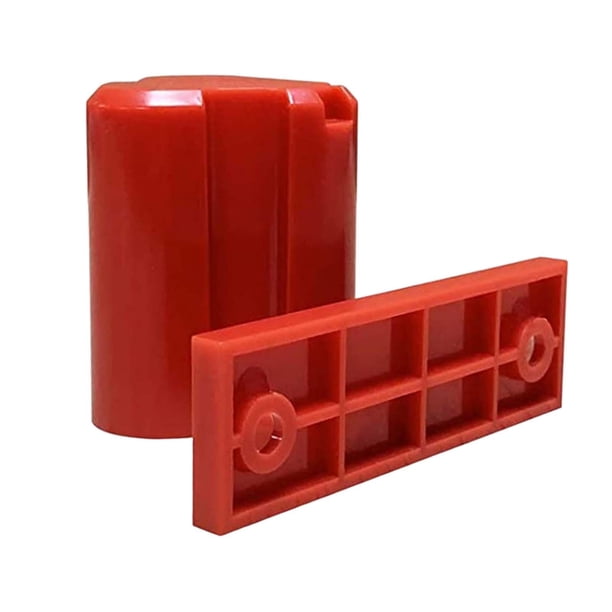 Portaherramientas y batería multifunción Organización estable Durable con Portaherramientas Rojo Sharpla Soporte de fijación