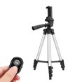 thumbnail image 3 of Trípode para cámara profesional, control remoto, palo selfie universal flexible, soporte para teléfono, trípode, 3 of 14