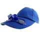 thumbnail image 1 of Sombrero azul con ventilador solar para deportes al aire libre, pesca, béisbol, golf, 1 of 9