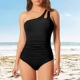 thumbnail image 1 of Trajes de Baño Mujer Traje de Baño Para Mujer Con Hombros Descubiertos, Diseño Hueco, Sexy, Cómodo, Para Playa y Piscina 2306, 1 of 7