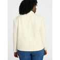 thumbnail image 4 of Terra & Sky Women's Plus Cocoon Jacket, Midweight, Sizes 0X-5X, 4 of 6