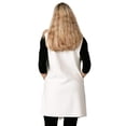thumbnail image 6 of Le Moda Women’s Sherpa Trimmed Fleece Vest Winter Collection | One Size Fits All, 6 of 13