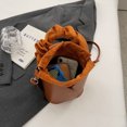 thumbnail image 2 of Bolso casual de mujer Moda PU Slouchy Hobo Bag Bucket Bag Bolso cruzado único, 2 of 9