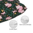 thumbnail image 3 of Balery Pink Sleeping Fox Funda de Cojín Estampada, Regalos para Mujeres, Regalos de Amor para Ella, Regalos para Novia o Esposa, Funda de Almohada-14"x20", 3 of 6
