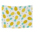 thumbnail image 3 of MYPOP Pineapple And Hearts Tapestry Wall Hanging Decoration Home Decor Living Room Dorm 60 x 40 inches, 3 of 4