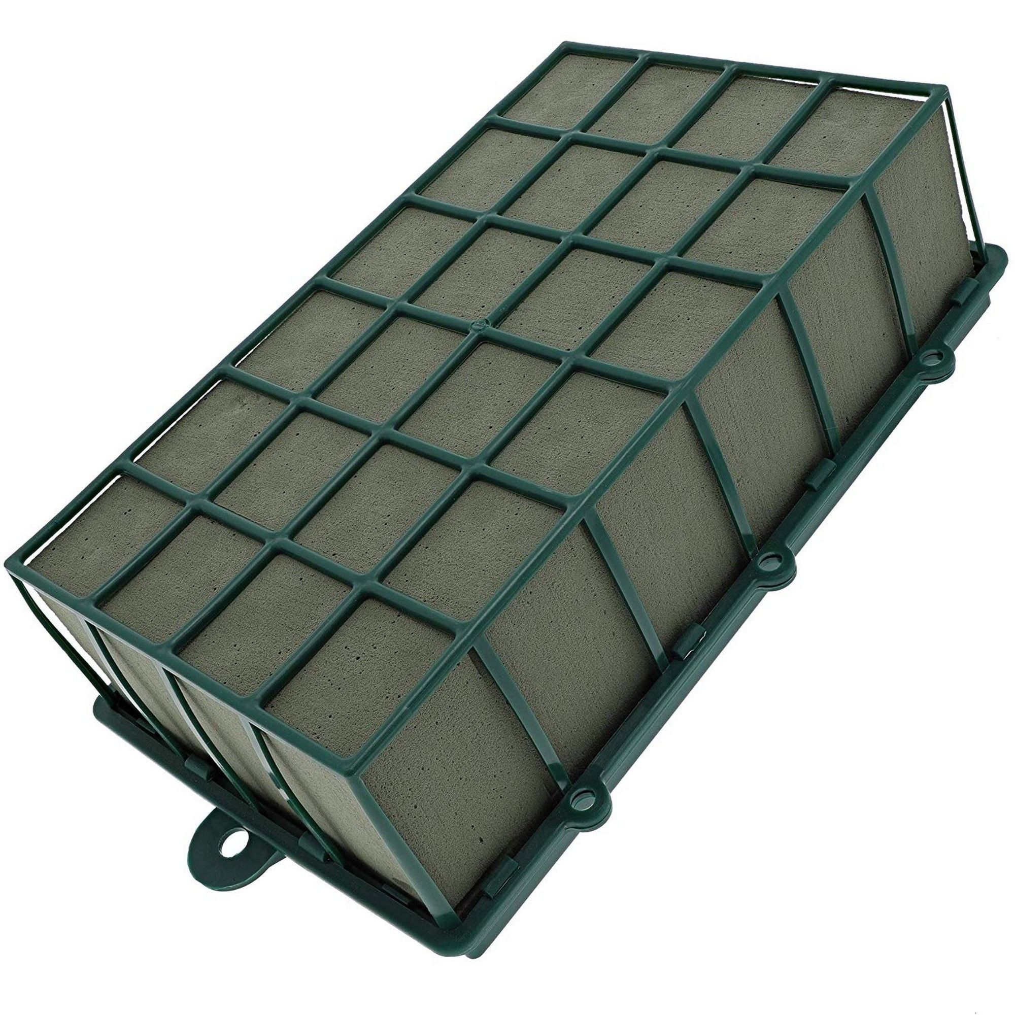 Wet Floral Foam Cage With Handles 10 5 X 6 X 3 5 Inches Walmart Com Walmart Com