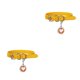 thumbnail image 1 of Billuyoard pequeño, mediano y grande, placa de identificación para cachorros, accesorios ligeros para gatos, artesanía exquisita, suministros Amarillo 2Conjunto, 1 of 6