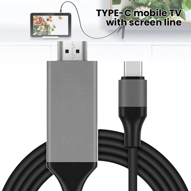 USB Type-C Cable HD TV Cable Screen Cable Suitable For Android TYPE-C Mobile TV Hdmi Cable Suitable For Android Phone To TV