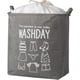 thumbnail image 1 of Large Laundry Hamper, 75L Foldable Laundry Hamper, Drawstring Laundry Hamper, Dirty Laundry Bag Travel Dirty Clothes Home On The Go and Laundry Bin, 1 of 5