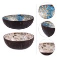 thumbnail image 3 of 2pcs Coconut Shell Candy Bowls Storage Bowls Home Decor Practical Snack Bowls, 3 of 9