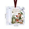 thumbnail image 7 of Christmas Cash Gift Ornament, Fuel Can Theme Christmas Money Holder Ornament with Cash Tube and Hanging Ribbon, Holiday Money Holder for Tree Decor and Gift Exchange, 7 of 7