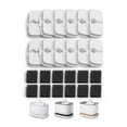thumbnail image 1 of Paquete de 12 filtros de repuesto para la fuente de agua inalámbrica para gatos Dockstream PLWF005/PLWF115/WF105, Pet F, 1 of 5