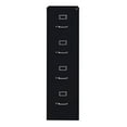 thumbnail image 6 of Hirsh 26.5" Deep 4 Drawer Letter Width Vertical File Cabinet, Commercial Grade, Black, 6 of 12