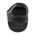 thumbnail image 5 of BRGZLK Kids Boys Girls Beach Sandals Solid Color Closed Toe Anti Slip Outdoor Waterproof Fisherman Slides Stylish Cut-Out Soft Sole Sandal Black 5.5-6 Years, 5 of 8