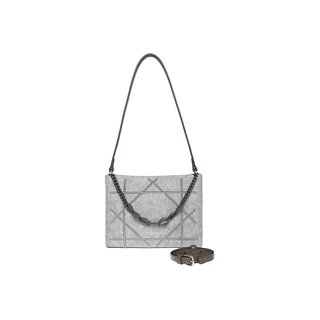 CROSSBODY DAMA MM ITALY Z2411-9 SIMIPIEL GRIS