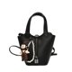 thumbnail image 5 of Bolso de mano tipo cubo con textura de moda de estilo coreano para mujer, moderno y versátil, tipo mensajero de gran capacidad, novedad de 2025, 5 of 5