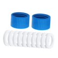 thumbnail image 4 of Kit de acoplamiento para filtro de agua de 28 mm para botella de agua con filtro roscado para senderismo con 10 arandelas, 4 of 9