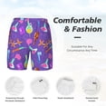 thumbnail image 5 of Lsque Mens Swim Trunks Chemistry Tools Pattern - Bathing Suit Compression Liner - Beach Swim Shorts Swimwear - (S-3XL) - Stretch Quick Dry -Medium, 5 of 9