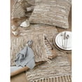 thumbnail image 4 of Saro Lifestyle Leather Chindi Table Runner, 4 of 4