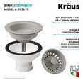 thumbnail image 4 of Kraus PST1-BR Kitchen Sink Basket Strainer, Brown, 4 of 5