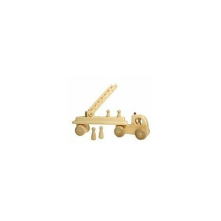 Wooden Toy Truck - Wooden Fire Truck Toy - Toys Made in USA